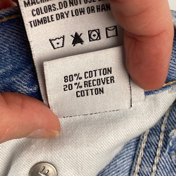 LOVERS + FRIENDS Devon High Rise 90’s Cut Off in Boardwalk Wash size 25 - Picture 8 of 9